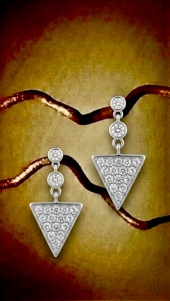 Anushka Shimmer Drop Earrings