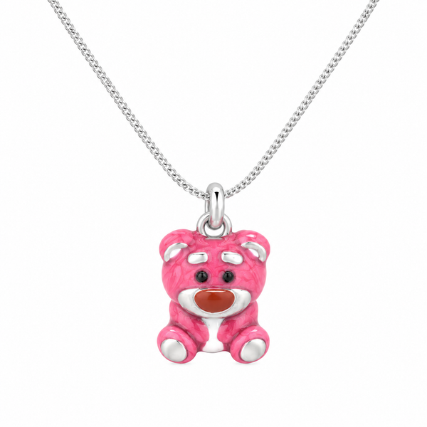 Rosie Teddy Charm Necklace