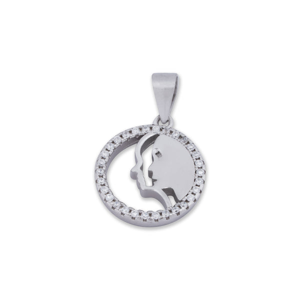 Freedom Dove Halo Pendant