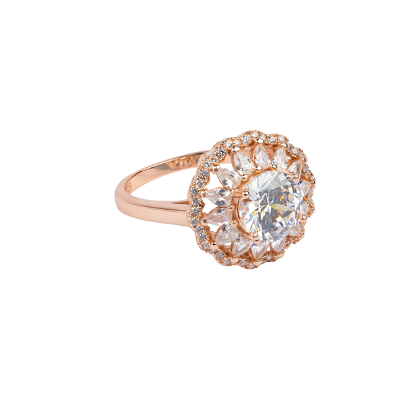 Royal Radiance Halo Ring