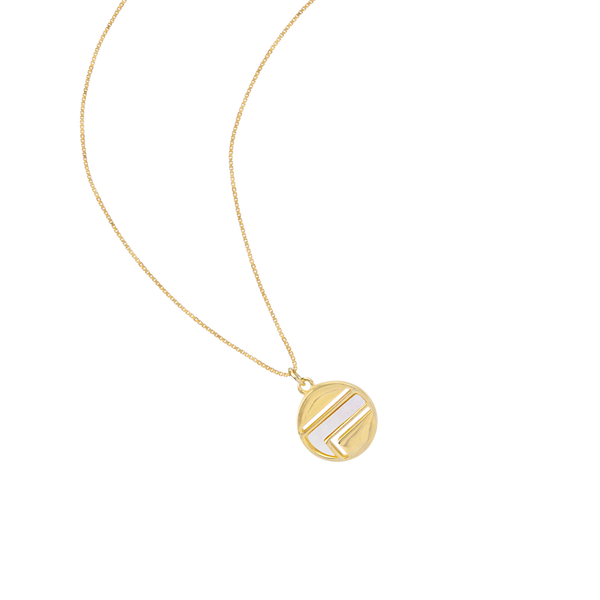 Aurum Compass Pendant Necklace