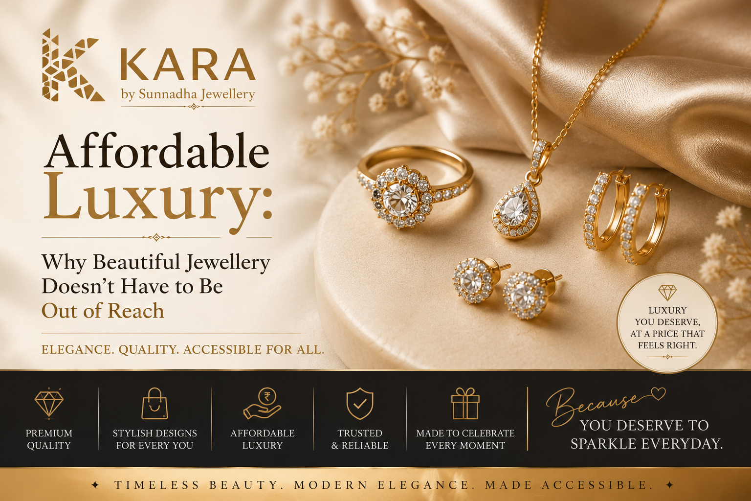Affordable Luxury: Why Beautiful Jewellery Doesn't Have to Be Out of Reach