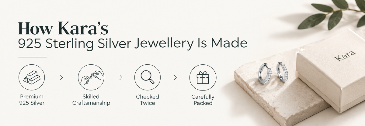 How KARA's 925 Sterling Silver Jewellery Is Made