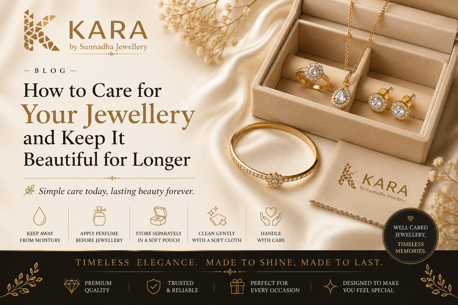 How to Care for Your Jewellery and Keep It Beautiful for Longer