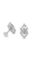 Celeste Twist Stud Earrings