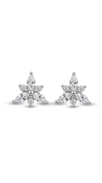 Celestia Bloom Stud Earrings