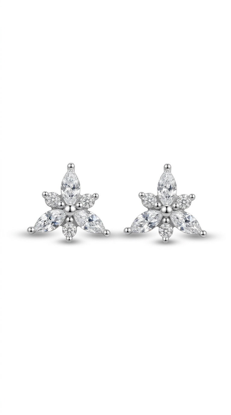 Celestia Bloom Stud Earrings