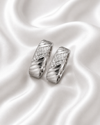 Entwined Spark Couple Rings