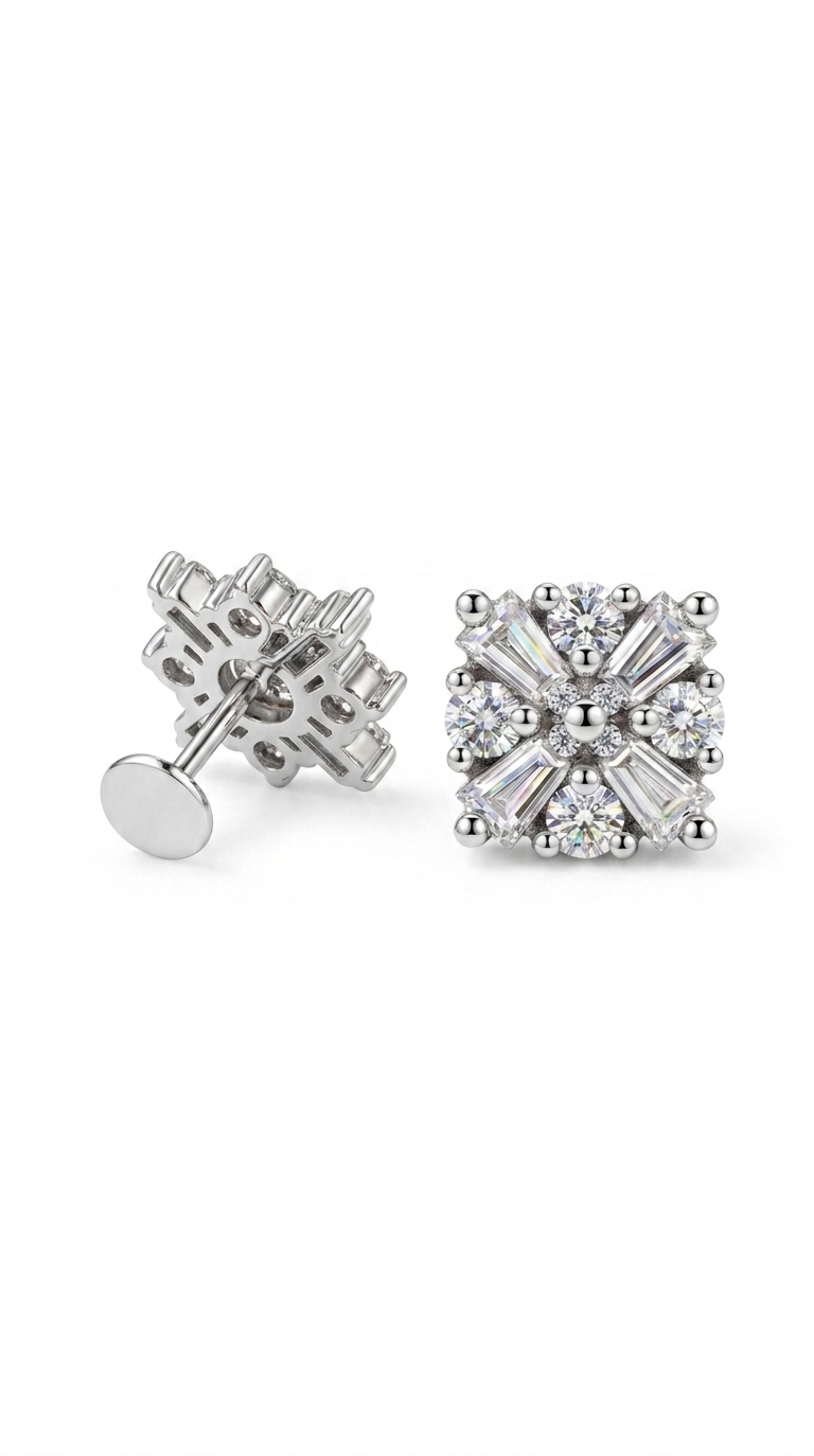 Lunelle Radiance Stud Earrings