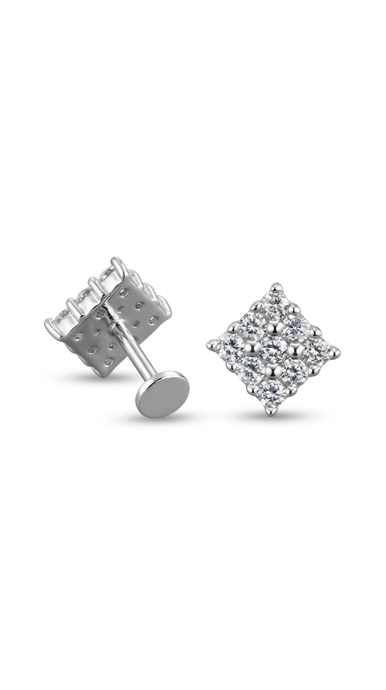 Celeste Diamond Studs