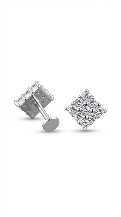 Celeste Diamond Studs