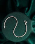 Aria Twisted Rope Chain Bracelet
