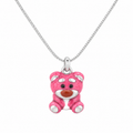 Rosie Teddy Charm Necklace
