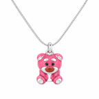 Rosie Teddy Charm Necklace