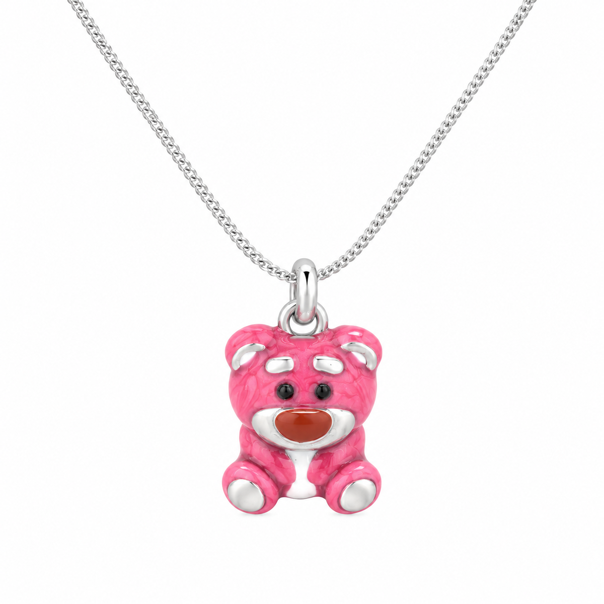 Rosie Teddy Charm Necklace