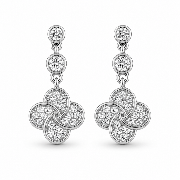 Whirl Bloom Stone Drops
