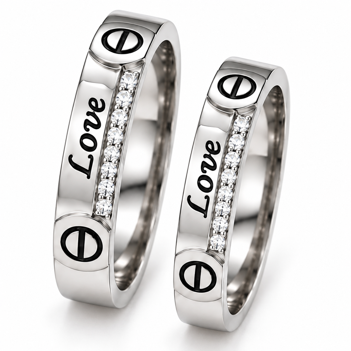 Love Line Couple Rings