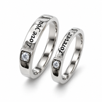 Forever Yours Couple Rings