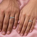 Forever Yours Couple Rings