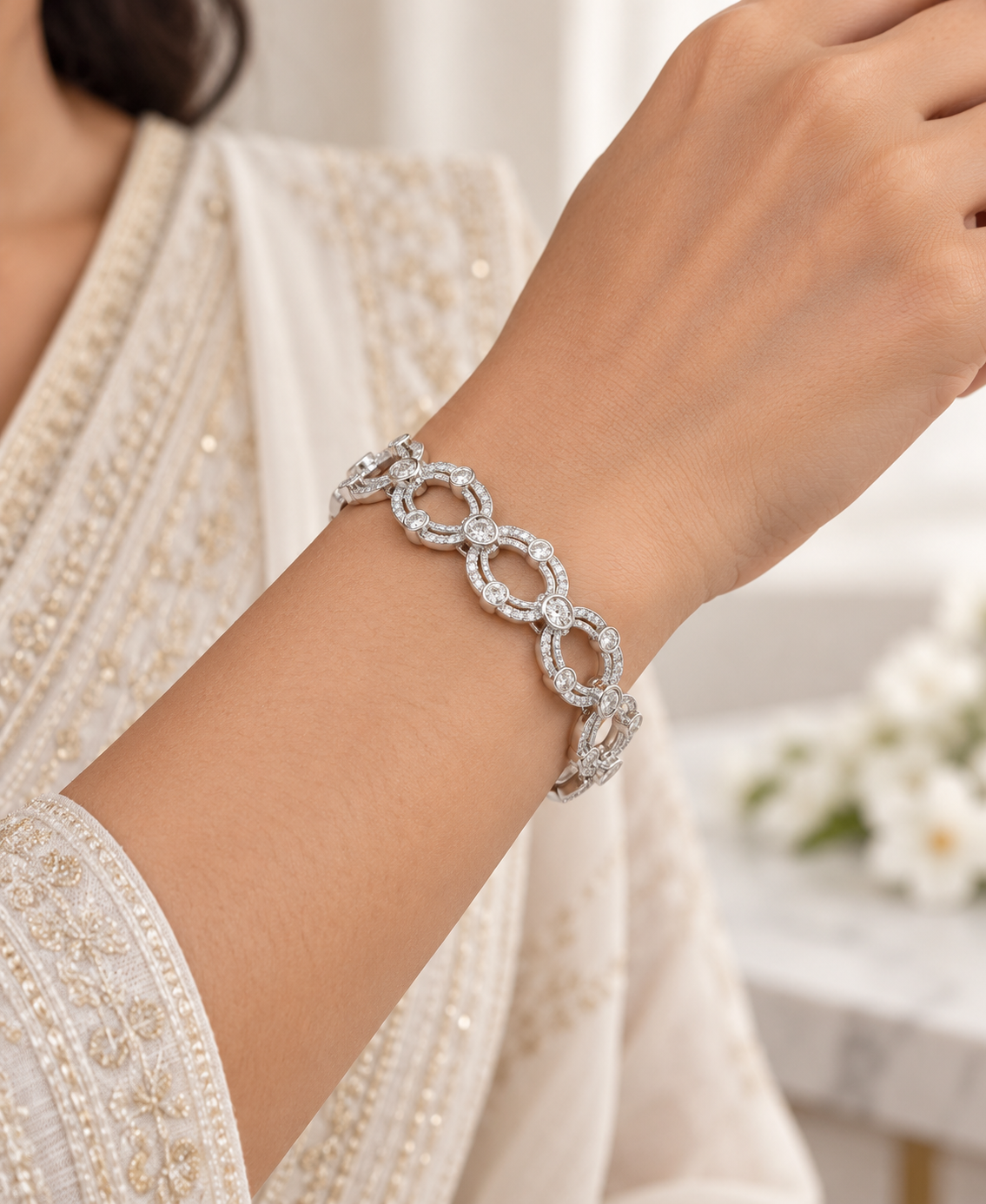 2-in-1 Transformable Ring Cum Bracelet