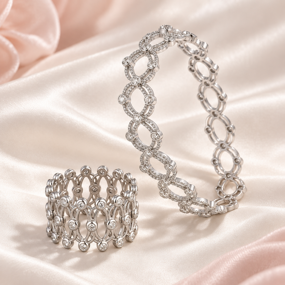 2-in-1 Transformable Ring Cum Bracelet