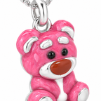 Rosie Teddy Charm Necklace