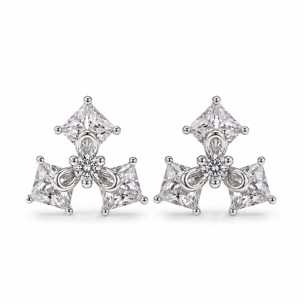 Trinity Crown Stone Studs
