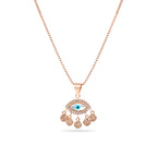 Azure Eye Protection Pendant