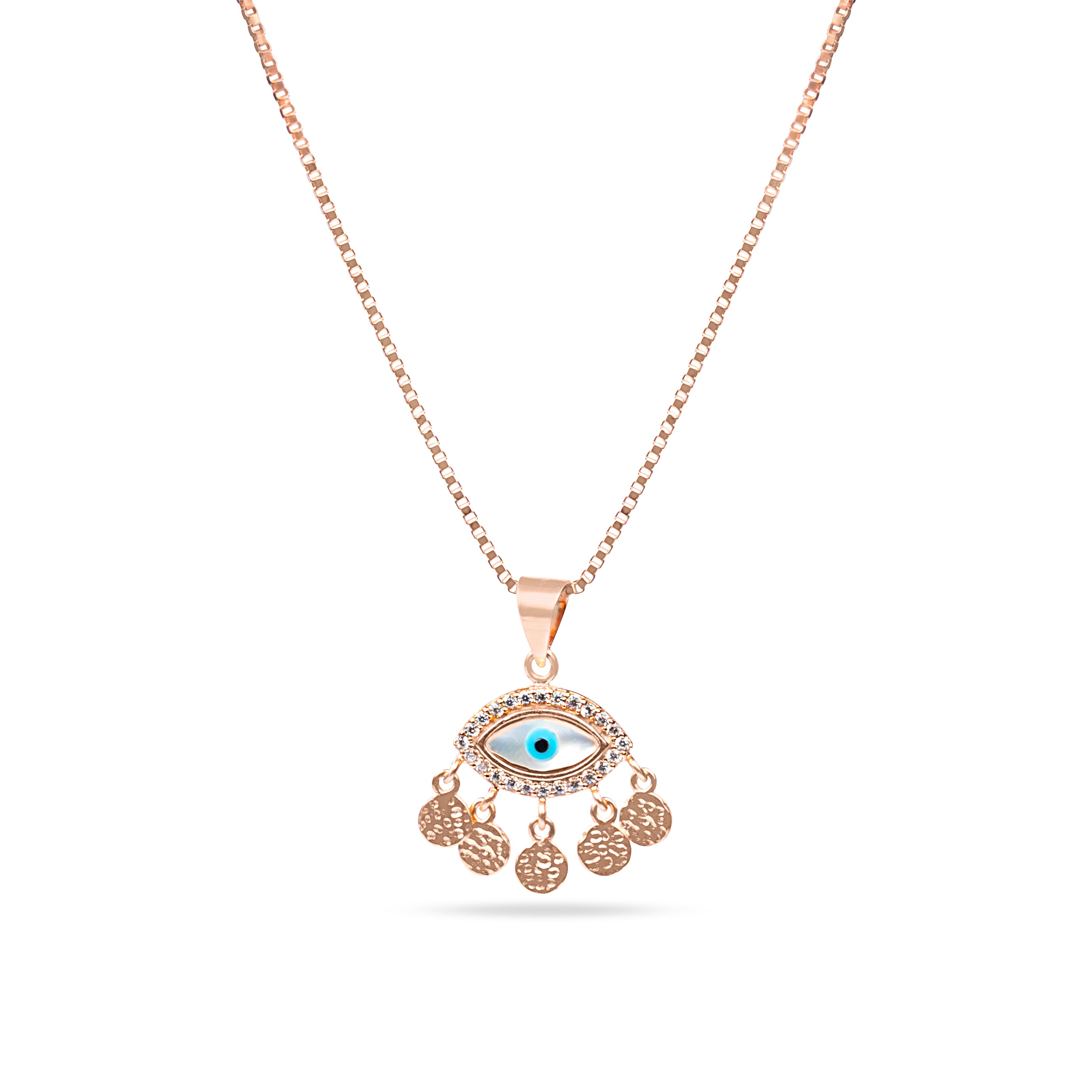Azure Eye Protection Pendant
