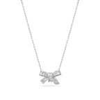 Crystal Bow Necklace