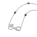 Infinity Love Nazar Necklace