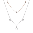 Celestial Starlight Layered Necklace