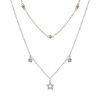 Celestial Starlight Layered Necklace