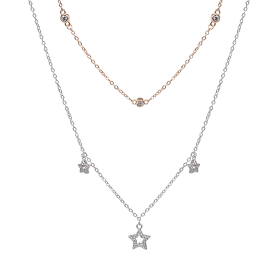 Celestial Starlight Layered Necklace