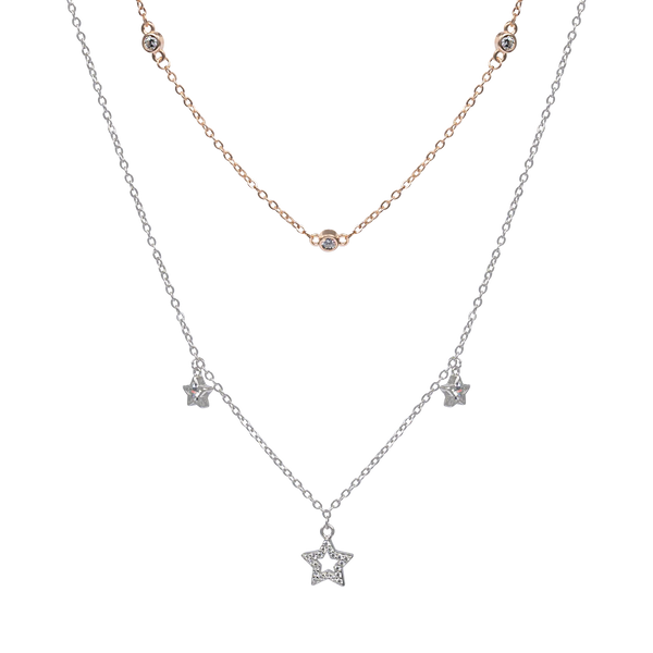 Celestial Starlight Layered Necklace