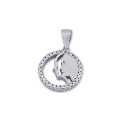 Freedom Dove Halo Pendant