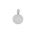 Snowflake Halo Pendant