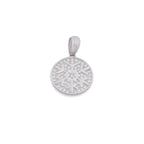 Snowflake Halo Pendant