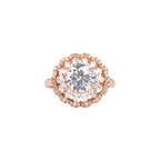 Royal Radiance Halo Ring