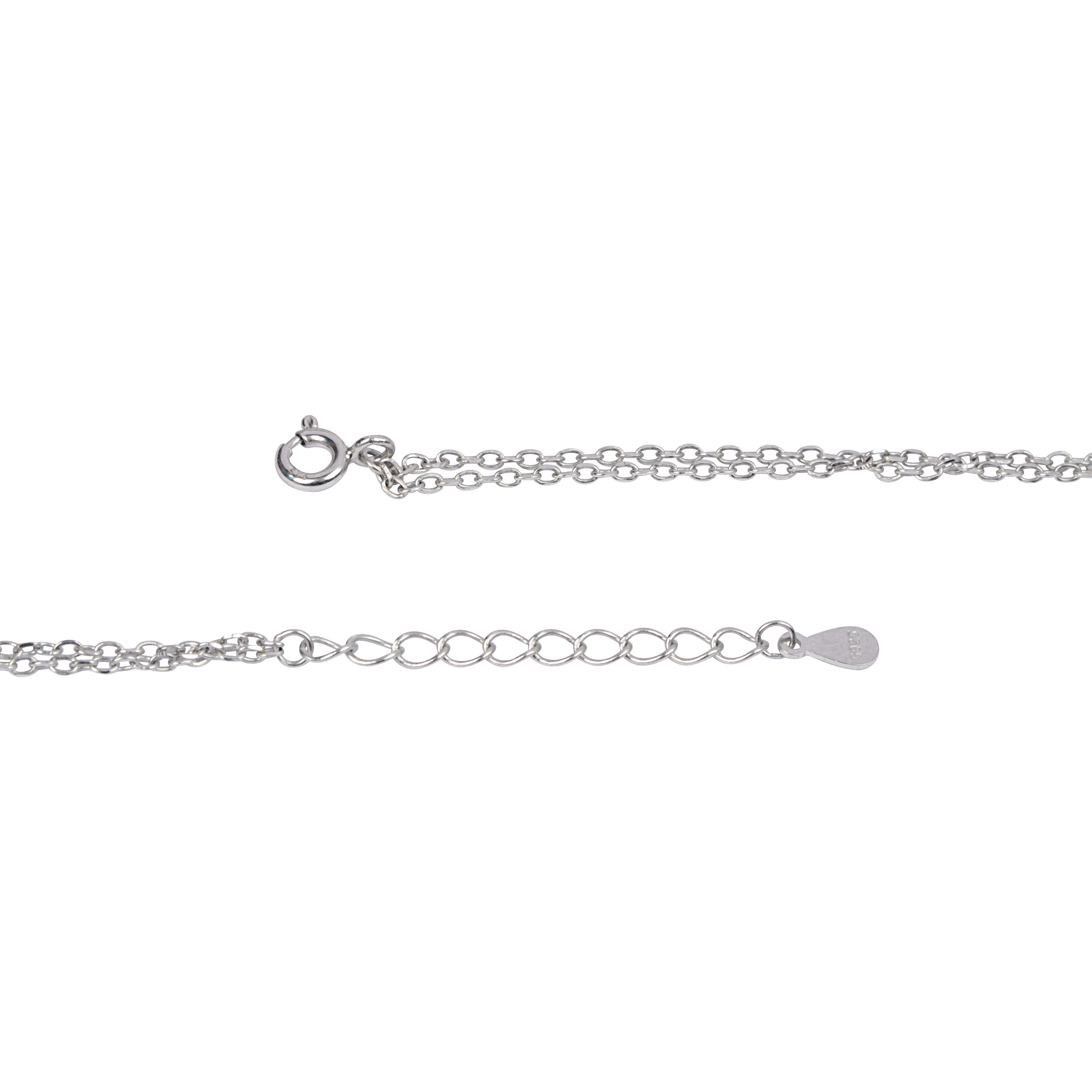 Luna Cascade Heart Necklace