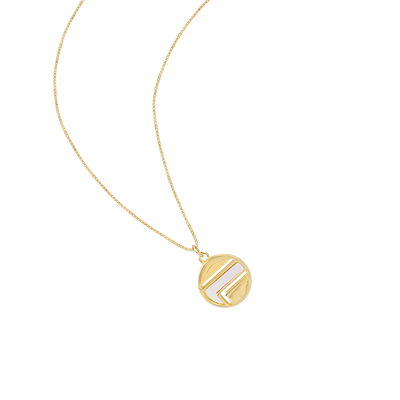 Aurum Compass Pendant Necklace