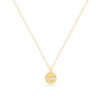 Aurum Compass Pendant Necklace