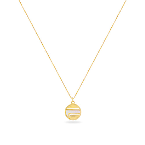 Aurum Compass Pendant Necklace