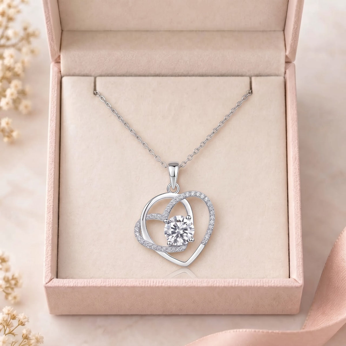 Interlocking Heart Necklace