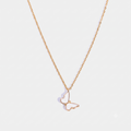 Aura Minimal Butterfly Necklace