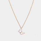 Aura Minimal Butterfly Necklace