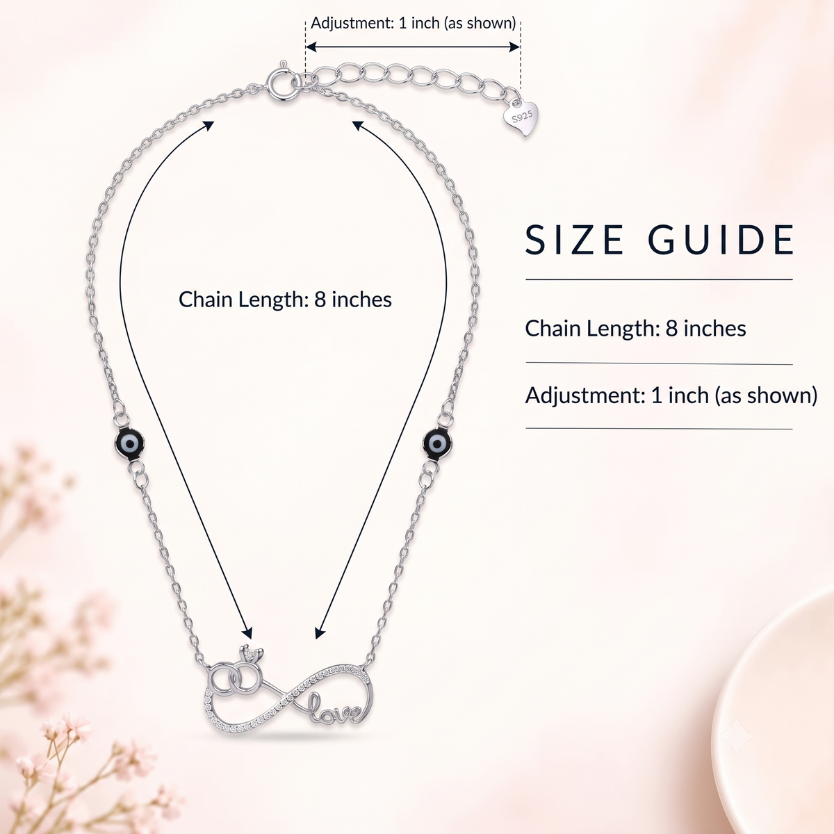 Infinity Love Evil Eye Mangalsutra