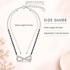 Infinity Heart Mangalsutra