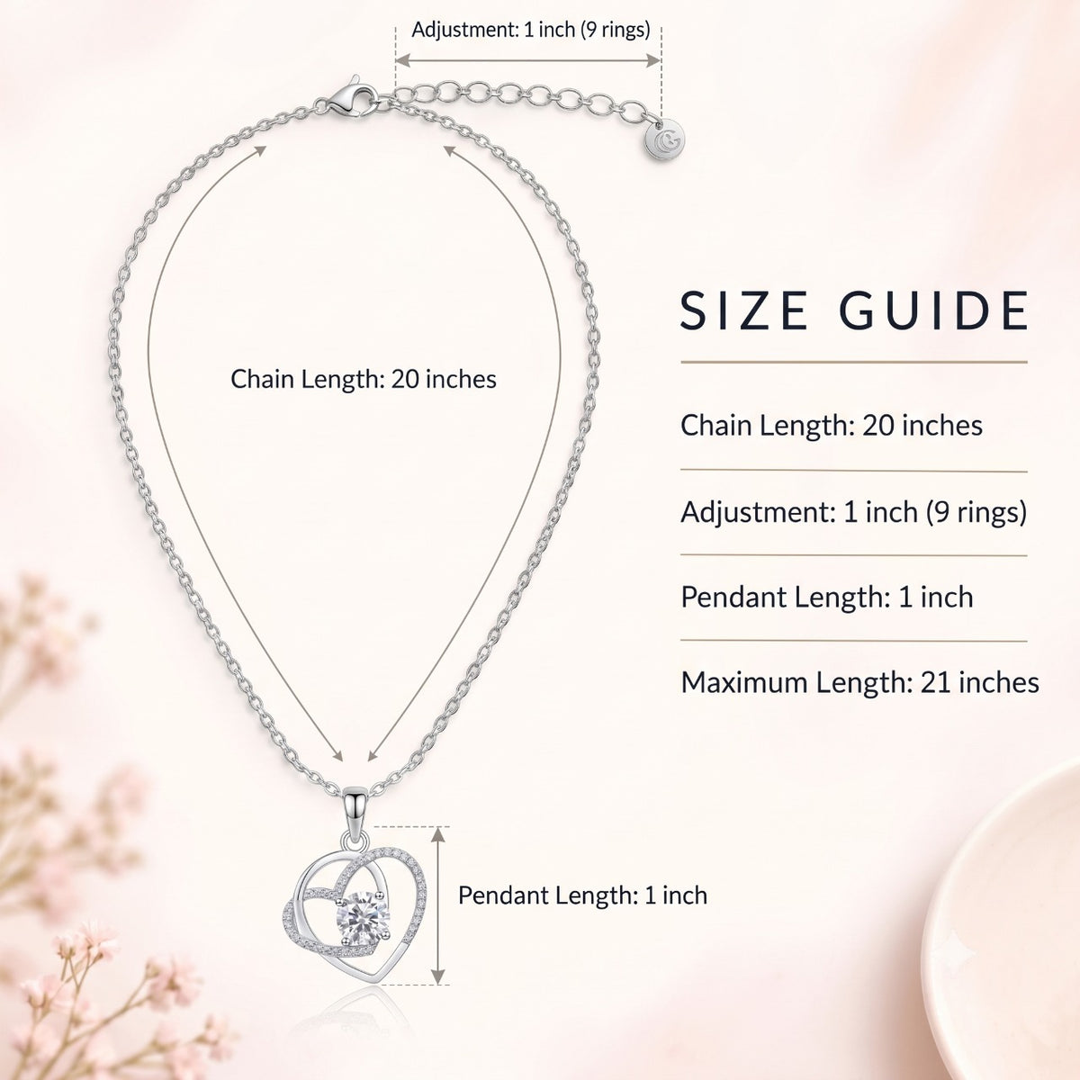 Interlocking Heart Necklace