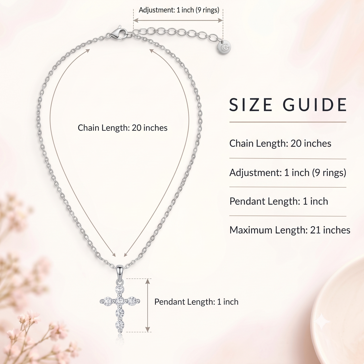 Mini Cross Necklace